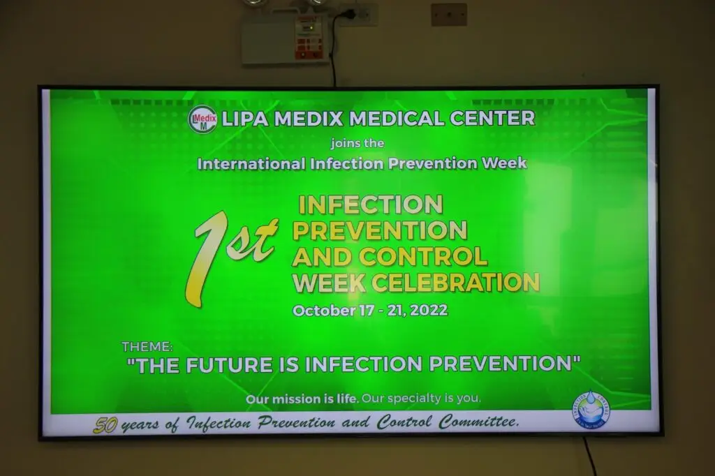 1st Infection Prevention and Control Week Celebration