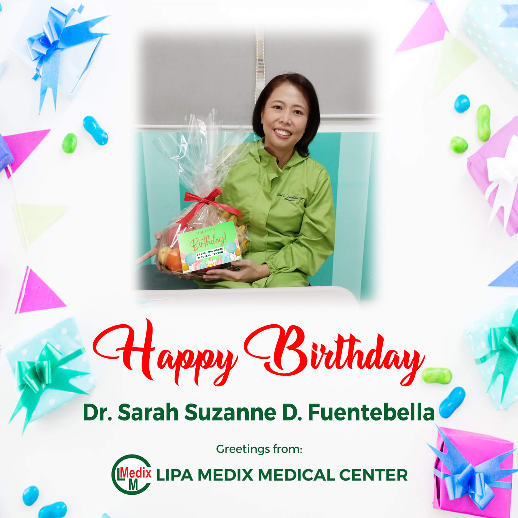 Dr. Sarah Suzanne D. Fuentebella