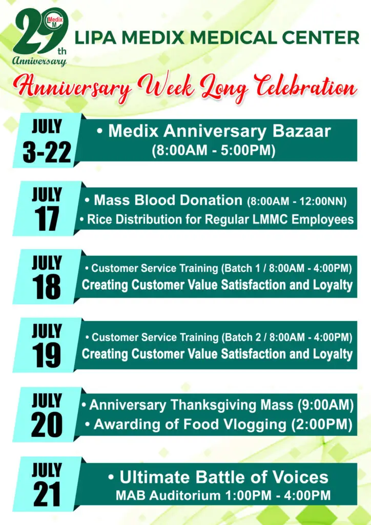 Annivesary Week Long Poster