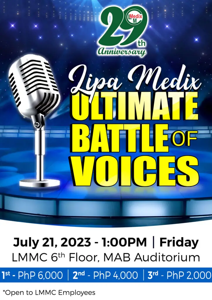 Singing Contest Poster