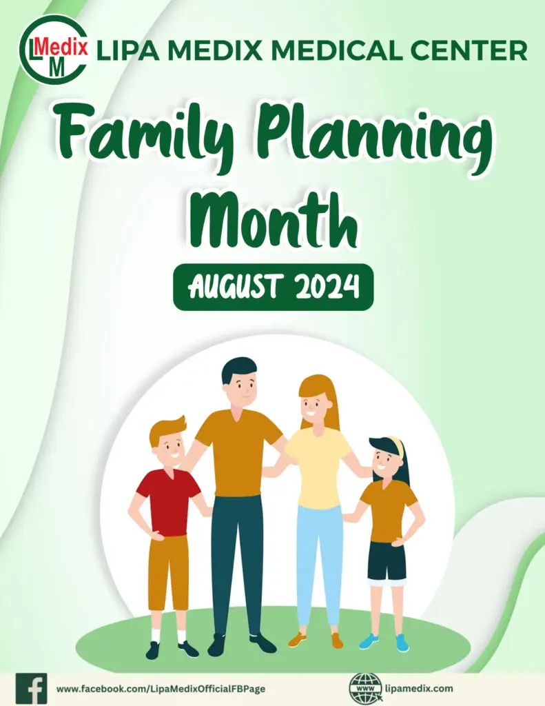 Lipa Medix Family Planning Month Poster