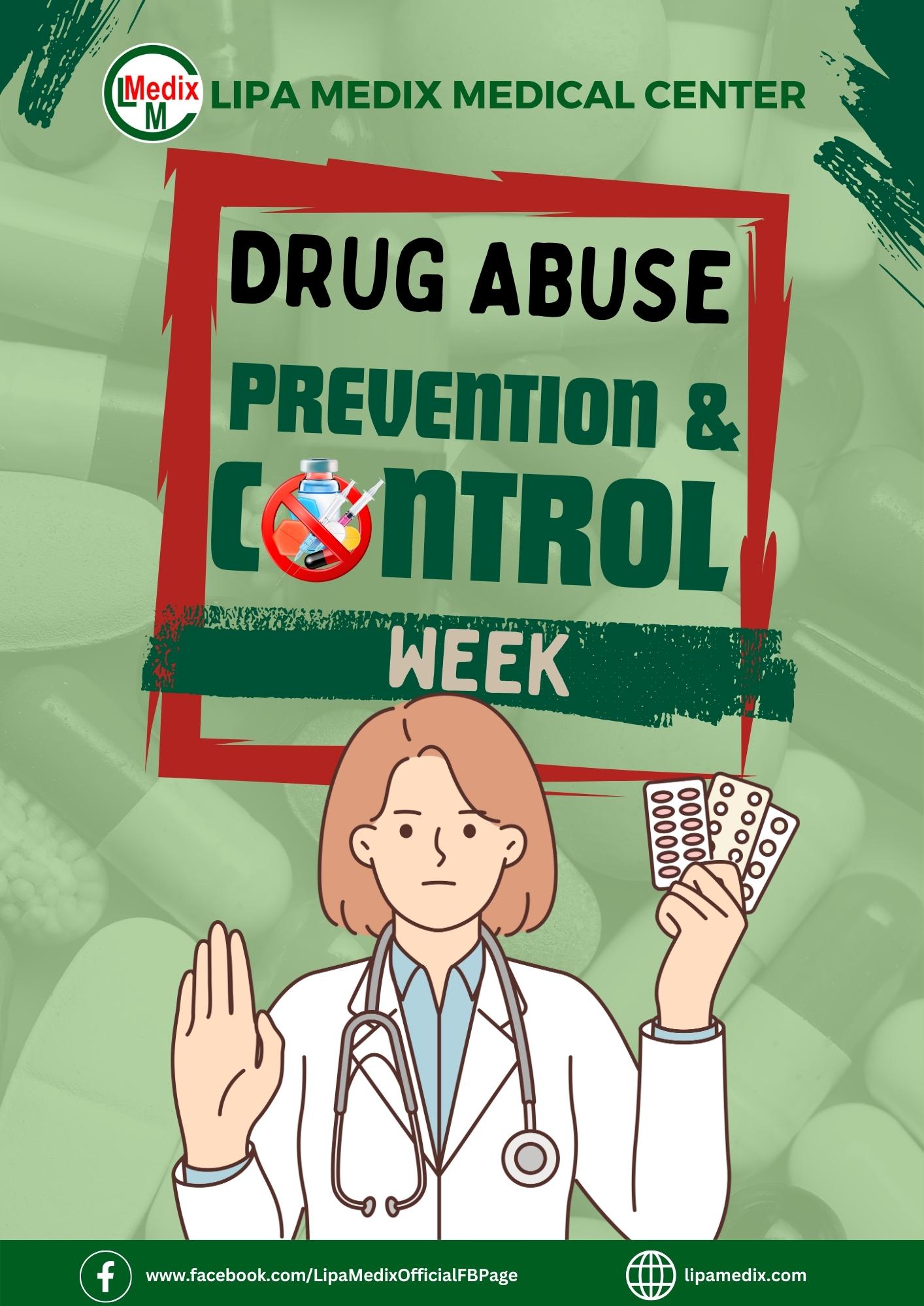 Drug Abuse Prevention and Control Week