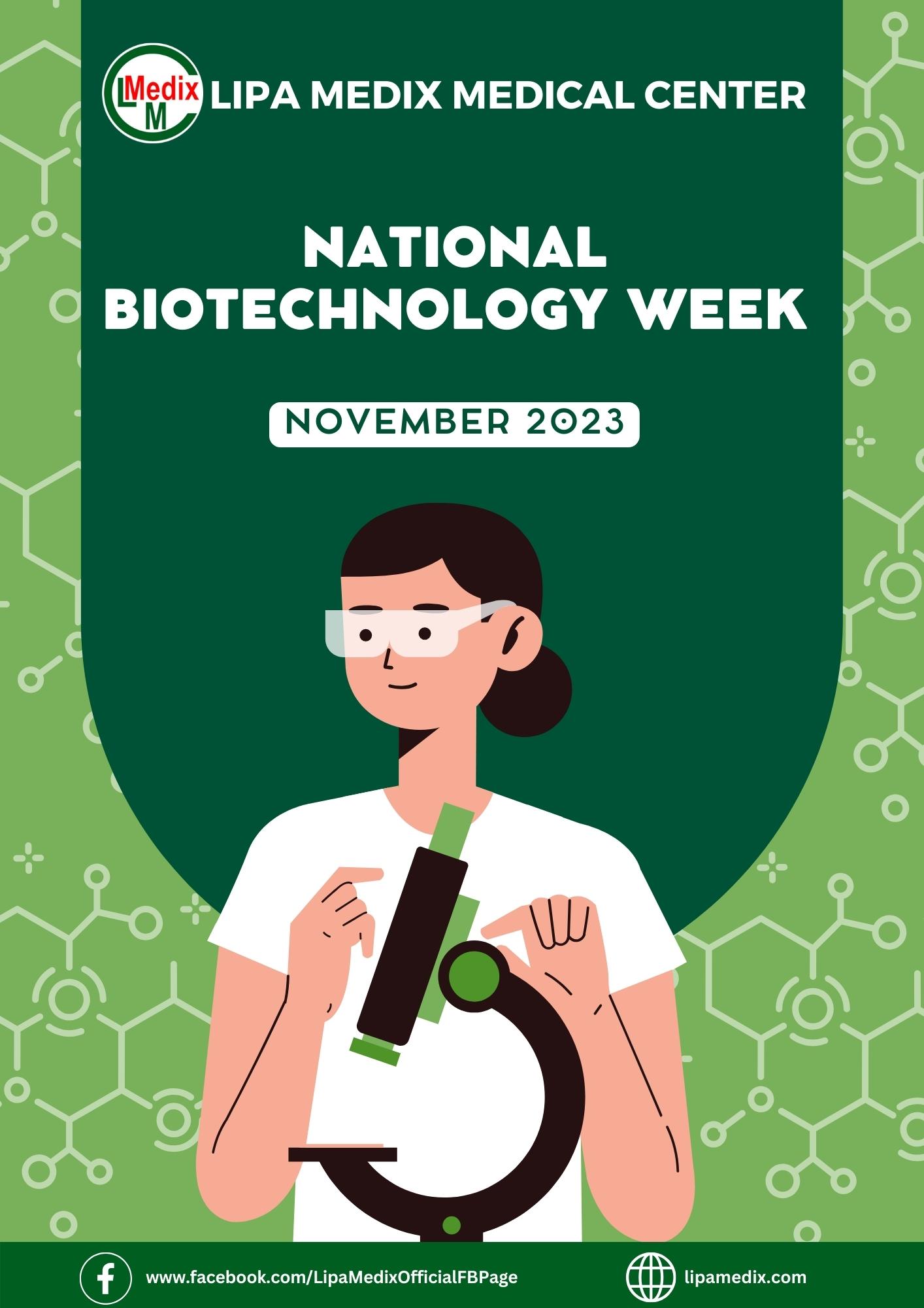 National Biotechnology Week