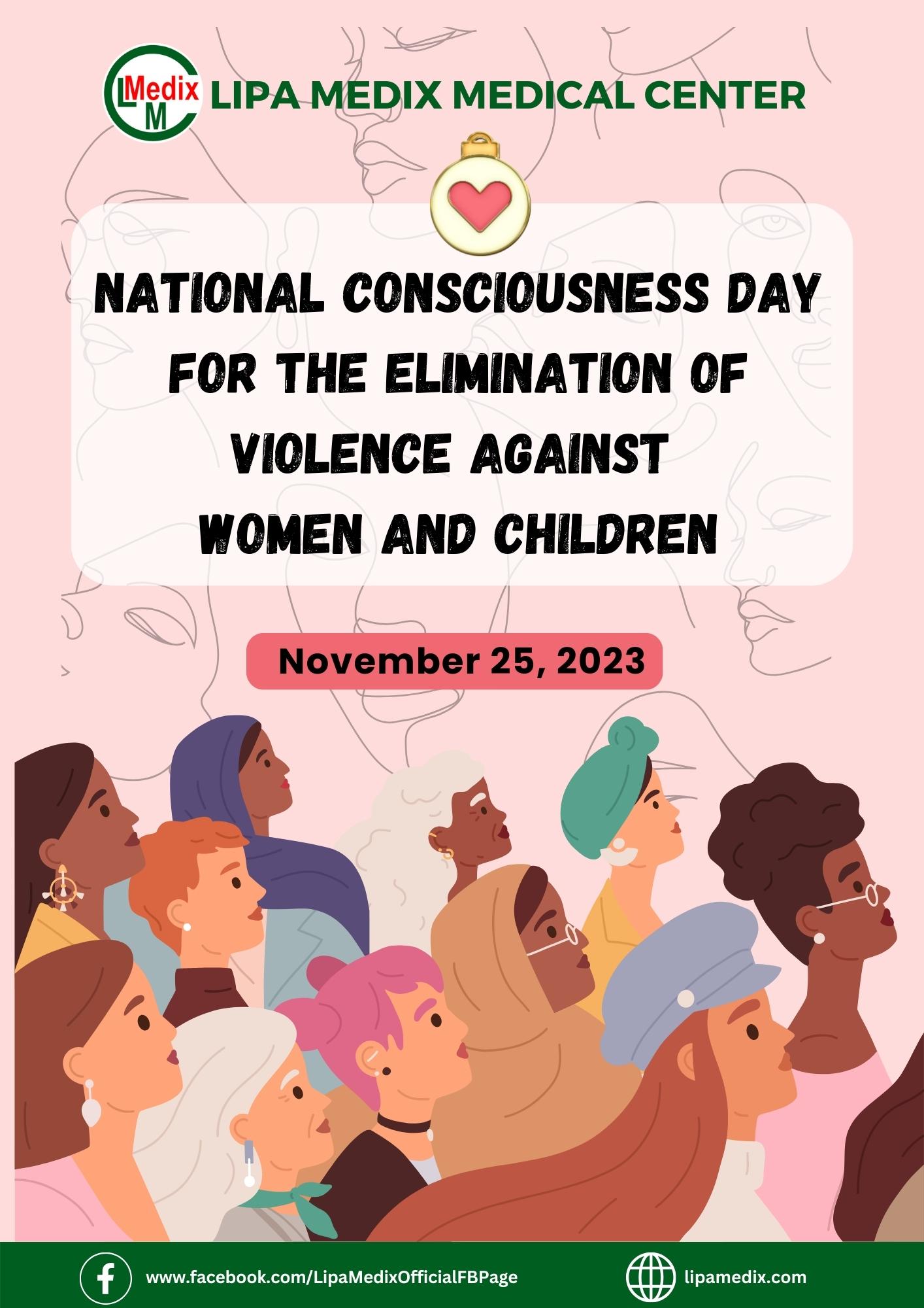 National Consciousness Day for the Elimination of VAWC