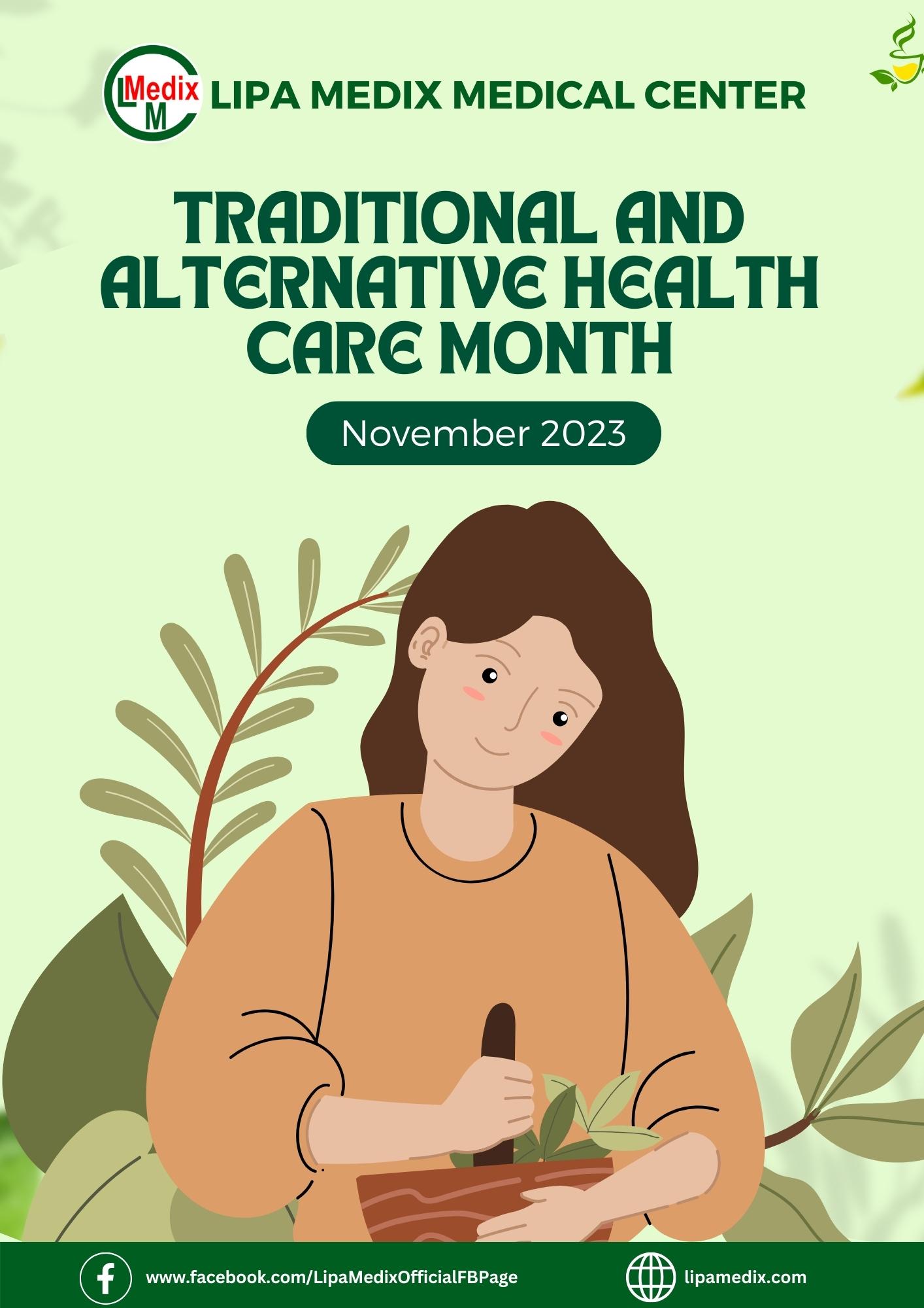 Traditional and Alternative Health Care Month