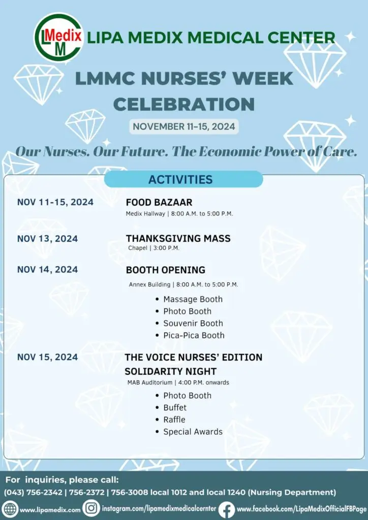 Lipa Medix Announcement